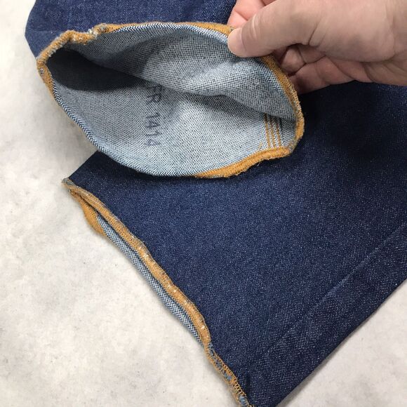 NWT TYNDALE AR/FR Jean Men (32x Raw Hem) Dark Wash Perimeter Insect Guard USA - Picture 5 of 16